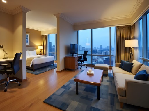 Eurobuilding Caracas executive suite with dedicated workspace