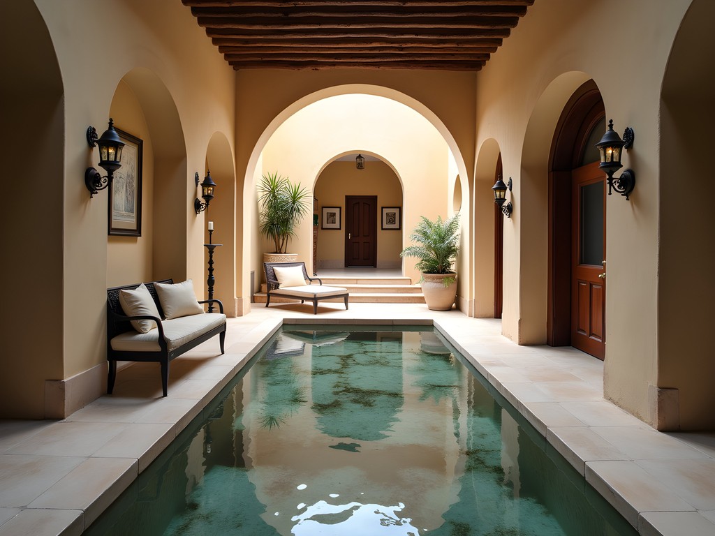 Luxury boutique hotel in Cordoba with preserved Roman ruins under glass floor