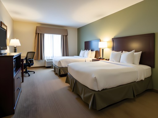 Clean, affordable hotel room in Fayetteville perfect for military families on a budget