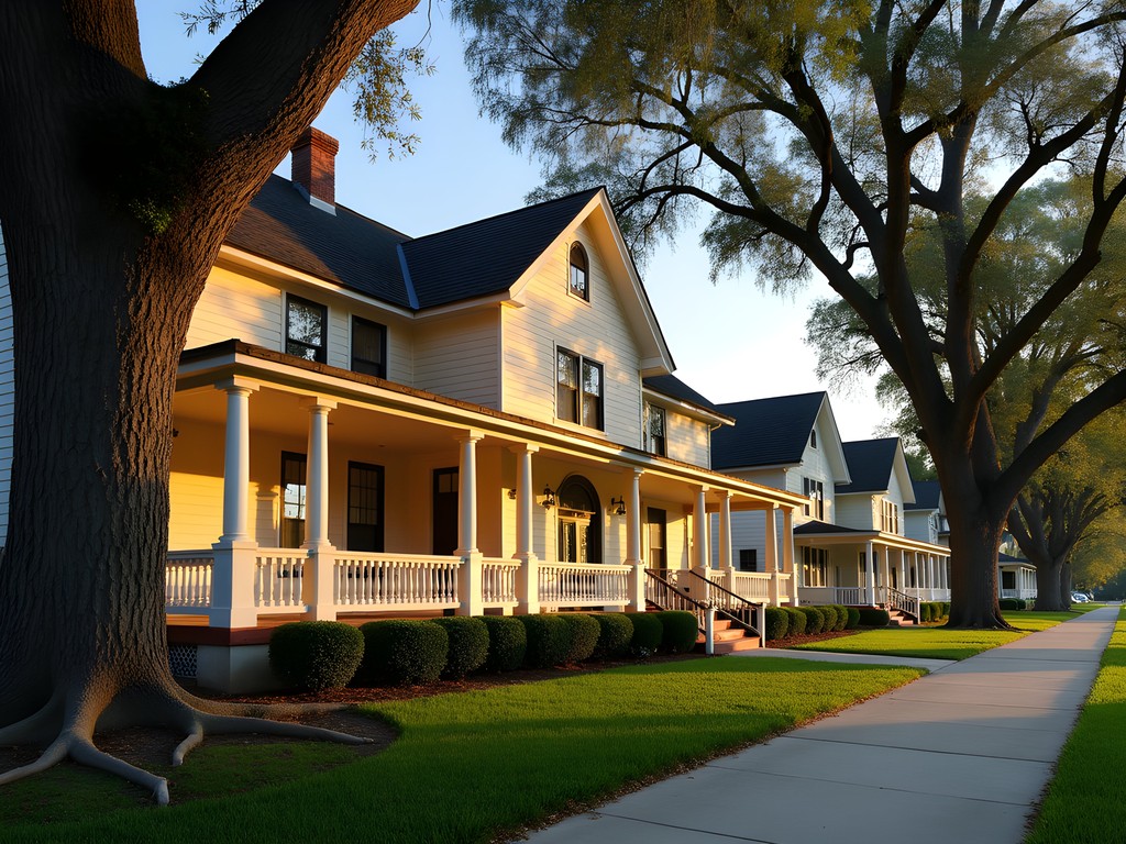 Historic homes with wrap-around porches in Jacksonville's Riverside neighborhood