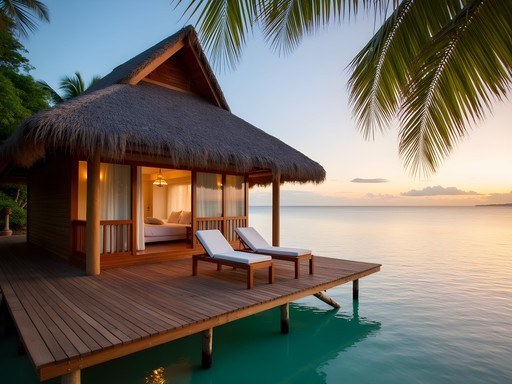 Traditional Fijian bure at First Landing Beach Resort
