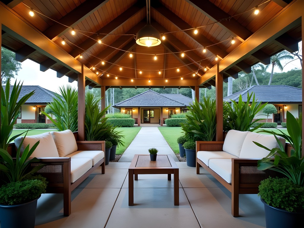 Community gathering area at Gurbachan Residences in Lautoka