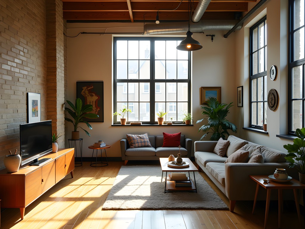 Stylish artist loft accommodation above London ceramics studio