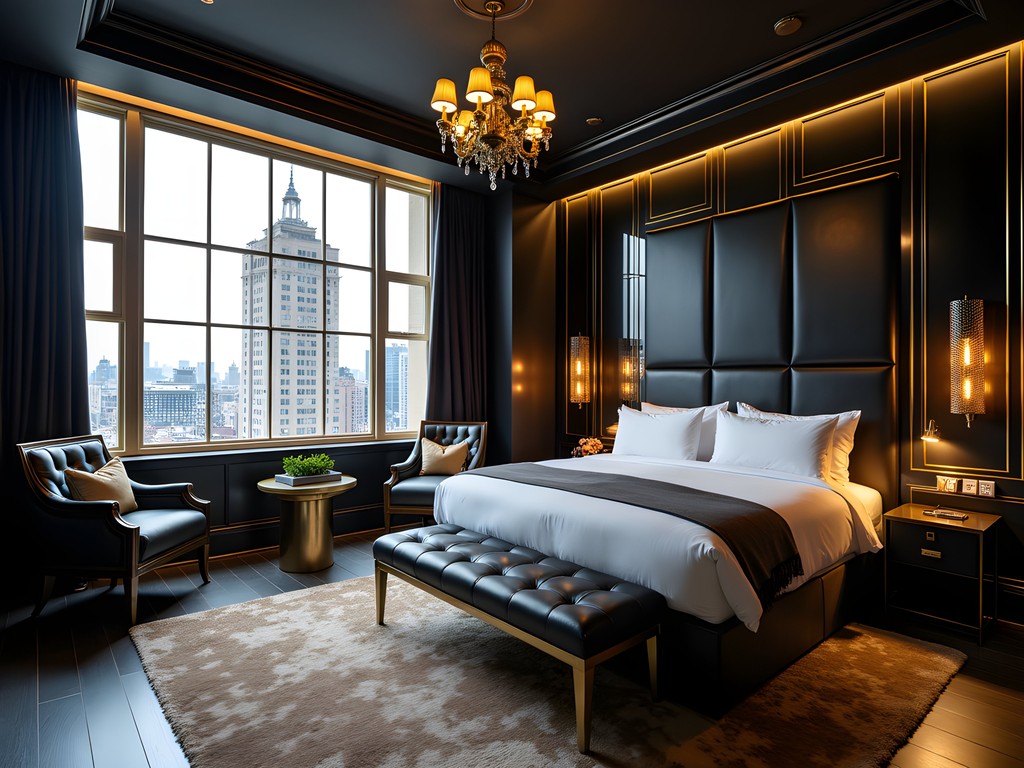 Luxurious Art Deco suite at Hotel Gotham Manchester with city views