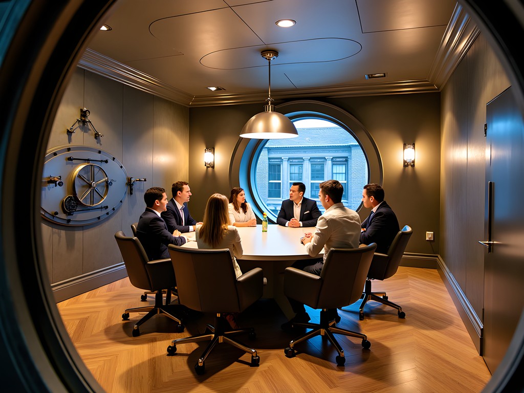 Unique meeting space in former bank vault at The Commerce Hotel in Pawtucket