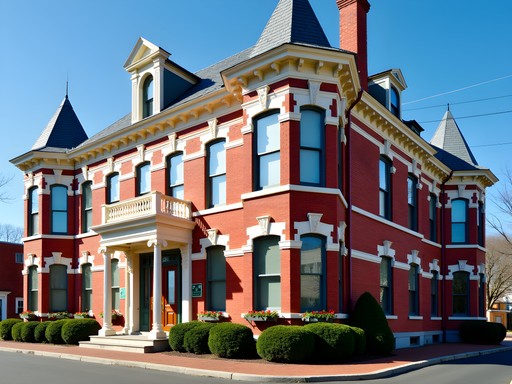 Governor Dinwiddie Hotel Victorian architecture Portsmouth Virginia
