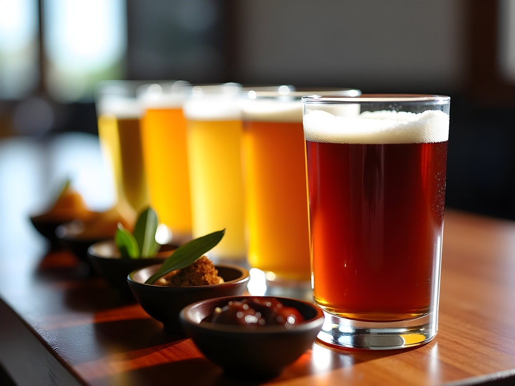 Craft beer sampling with local Dominican medicinal herbs and ingredients in Puerto Plata