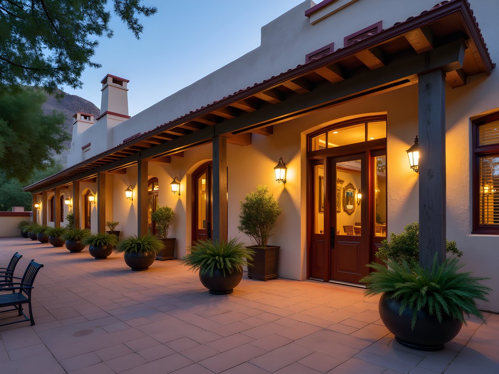 Charming boutique hotel with historic architecture and modern amenities in downtown St. George