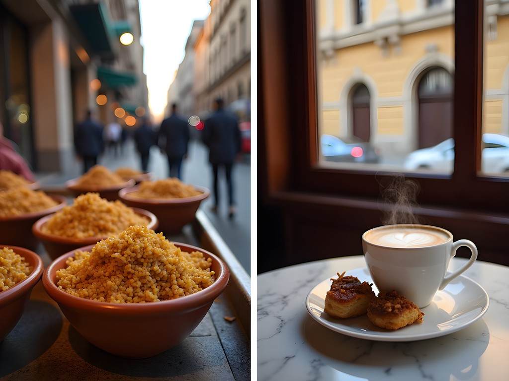 Contrasting food scenes from Cairo street food to Prague cafe culture