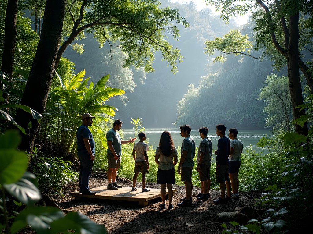 Sustainable tourism initiative with local guides in Kisangani rainforest