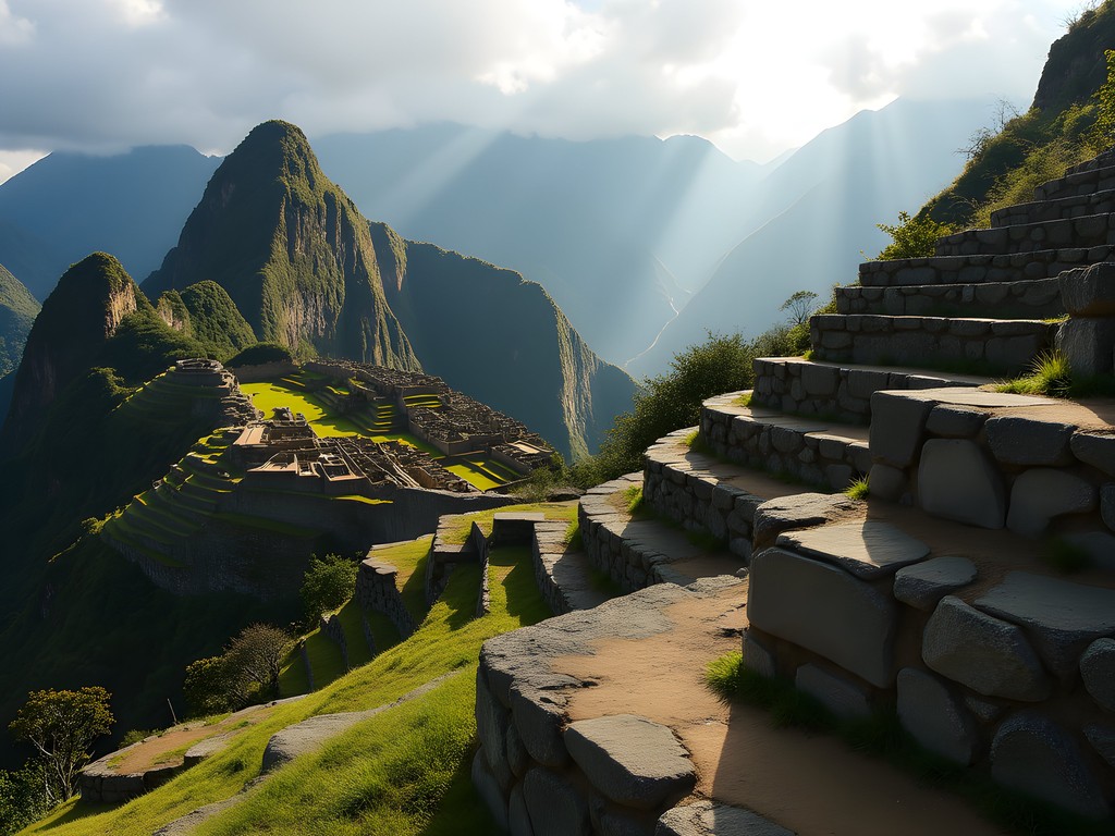 Remote and rarely visited Inca ruins on the Vilcabamba Traverse to Machu Picchu