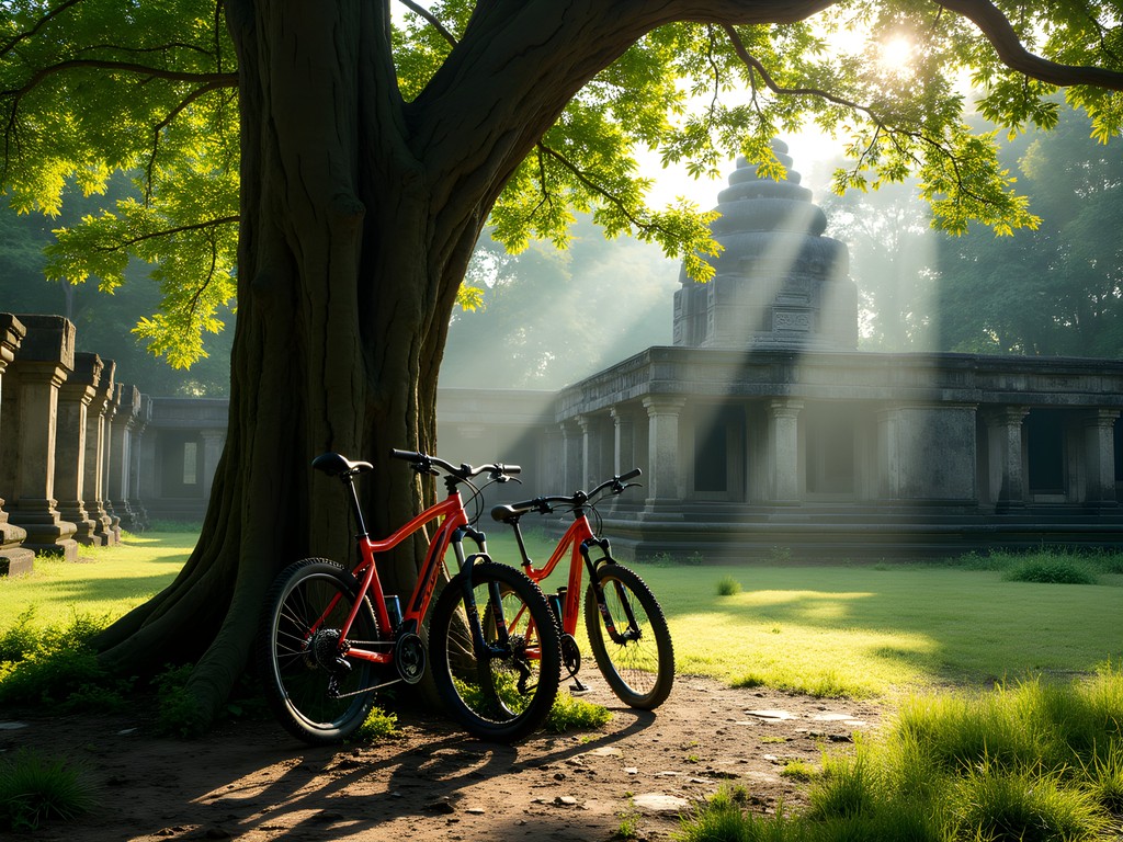 Mountain biking to hidden temples in Siem Reap countryside