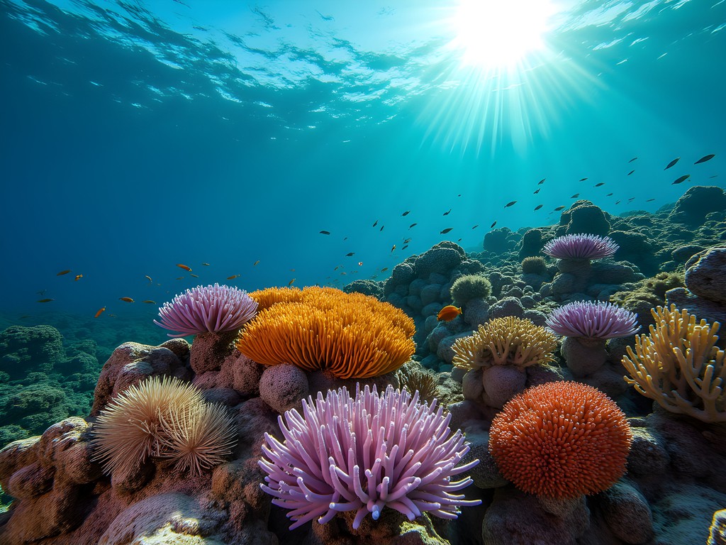 Vibrant coral garden with diverse marine life in Chuuk Lagoon