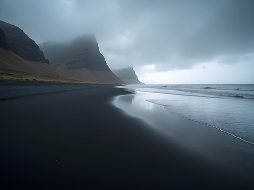Black Sand and Diamond Beaches: Hofn's Otherworldly Coastal Landscapes