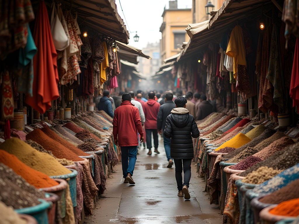 Bustling scene at Mercato, Africa's largest open-air market in Addis Ababa