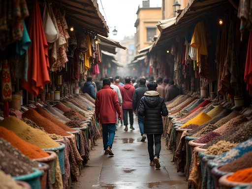 Bustling scene at Mercato, Africa's largest open-air market in Addis Ababa