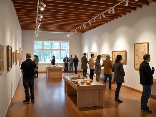 Sustainable craft exhibits at Fuller Craft Museum in Brockton