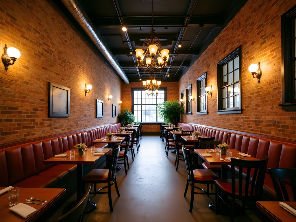 Red Bone Alley Restaurant's unique Charleston-inspired interior design in Florence, SC