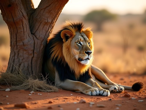 Self-drive safari wildlife viewing in the Kalahari Desert