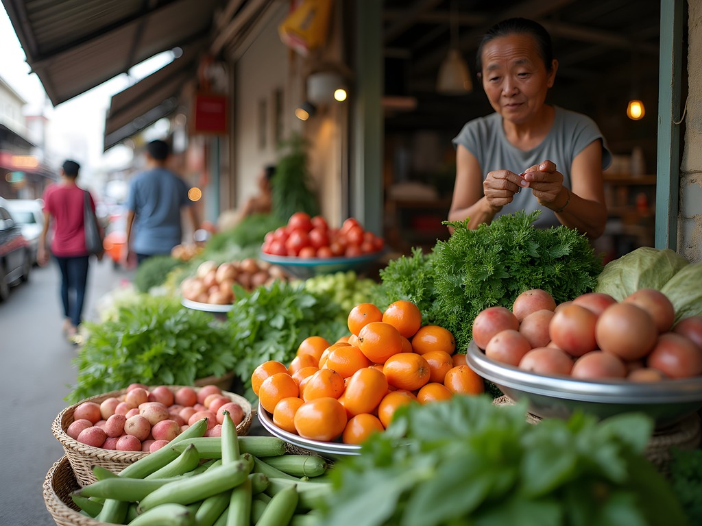 Zero-waste shopping at Bangkok sustainable market
