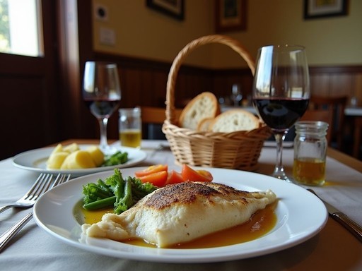 Authentic Portuguese meal at a local tasca in Lisbon