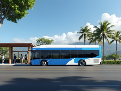 TheBus public transportation at Mililani Transit Center