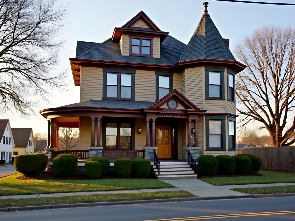 Historic Victorian house in Scranton's Hill Section neighborhood