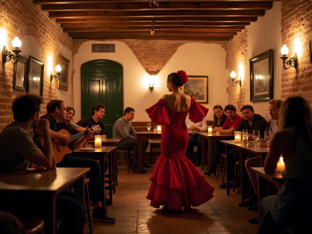Authentic flamenco performance at La Carbonería in Seville