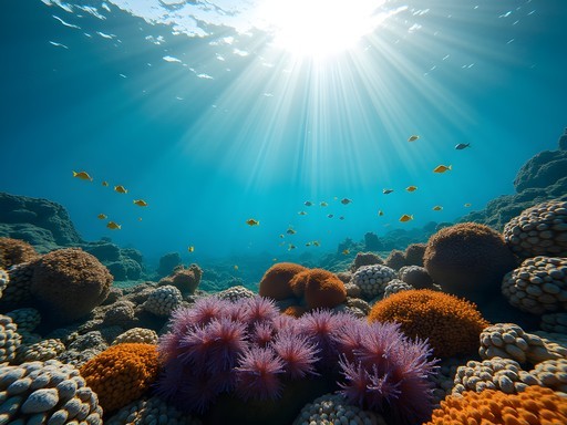 Vibrant coral reef with colorful fish in Ras Mohammed National Park
