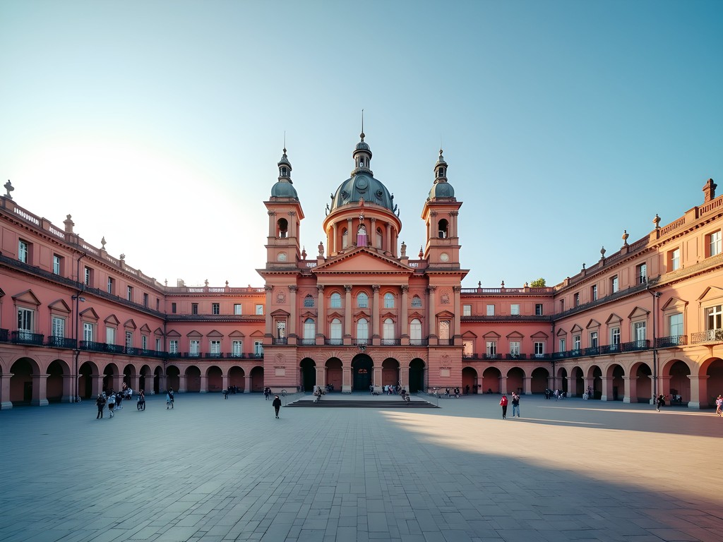 Morning light at Place du Capitole in Toulouse