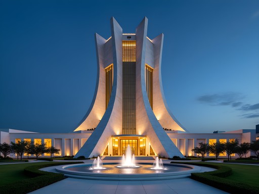 Yyldyz Hotel in Ashgabat featuring modern luxury and traditional Turkmen design elements