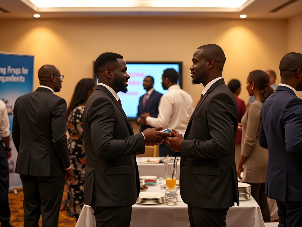 Business networking event in Banjul with local and international professionals