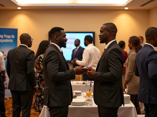 Business networking event in Banjul with local and international professionals