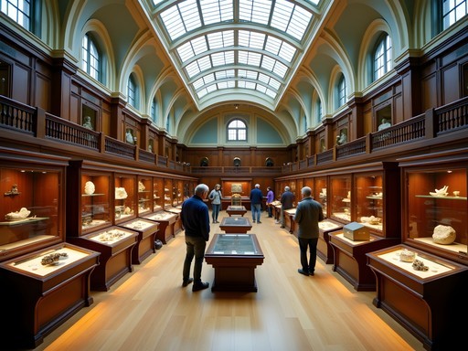 Business professional taking a cultural break at Teylers Museum in Haarlem