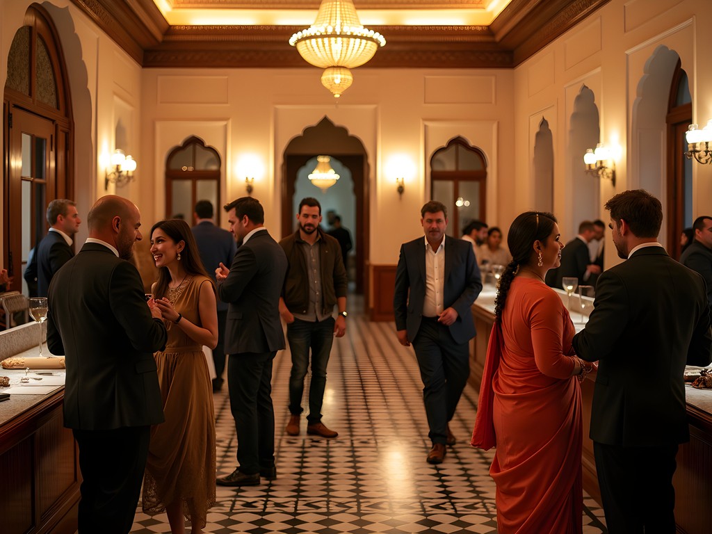 Professional networking event in luxury heritage venue in Jodhpur