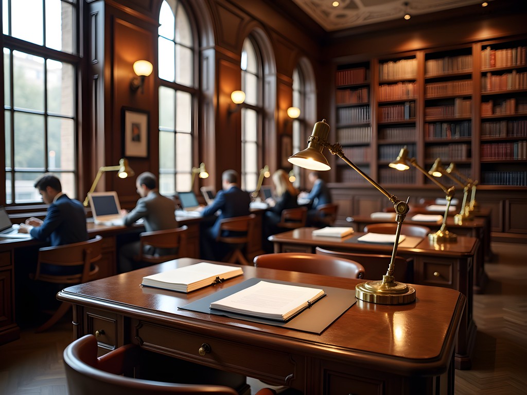 Professional working at Newark Public Library Business Information Center