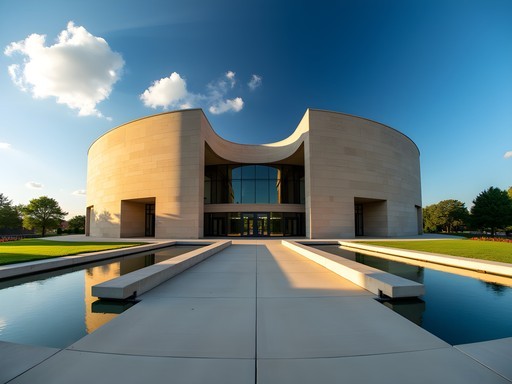 First Americans Museum architectural exterior with distinctive curved design reflecting Native American heritage