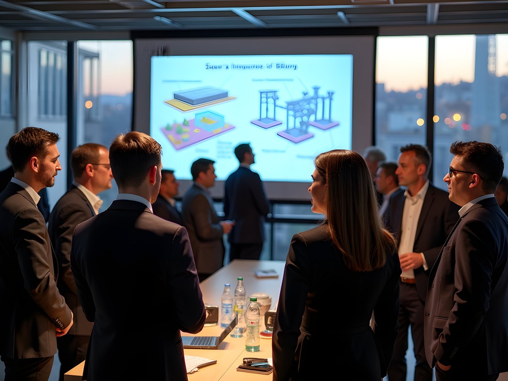 Professional networking event at Oslo Science Park with focus on technical discussions