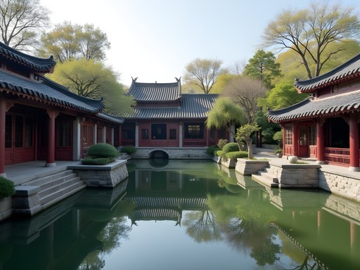 Yu Garden traditional Chinese garden with pavilions and water features in Shanghai's Old City