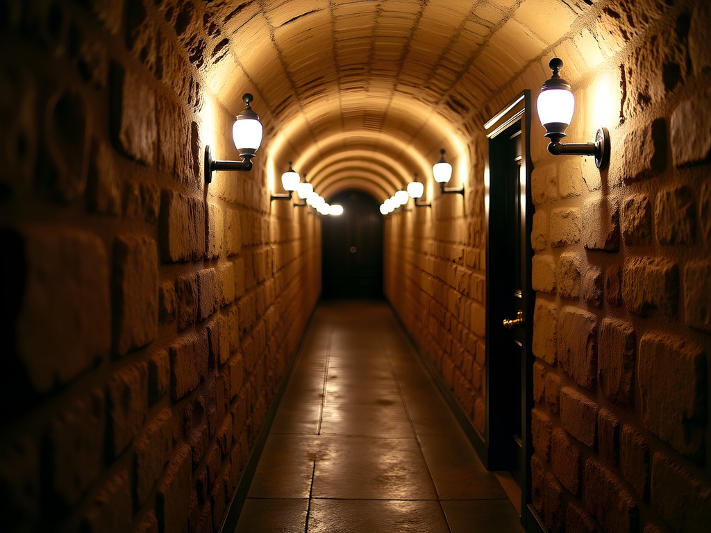 Historic secret passage at Top O'Hill Terrace gambling den in Arlington