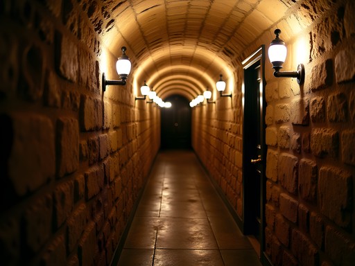 Historic secret passage at Top O'Hill Terrace gambling den in Arlington