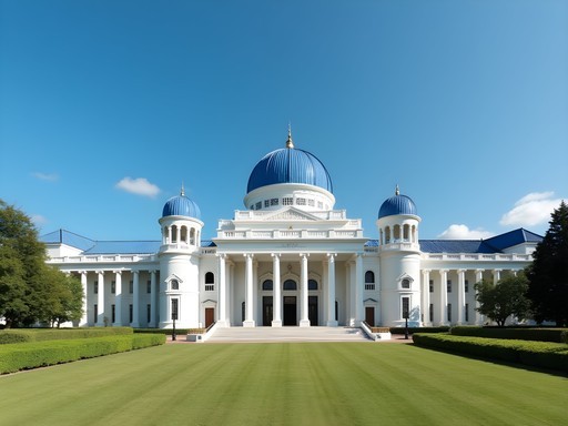 Impressive exterior of the Royal Regalia Museum in Bandar Seri Begawan