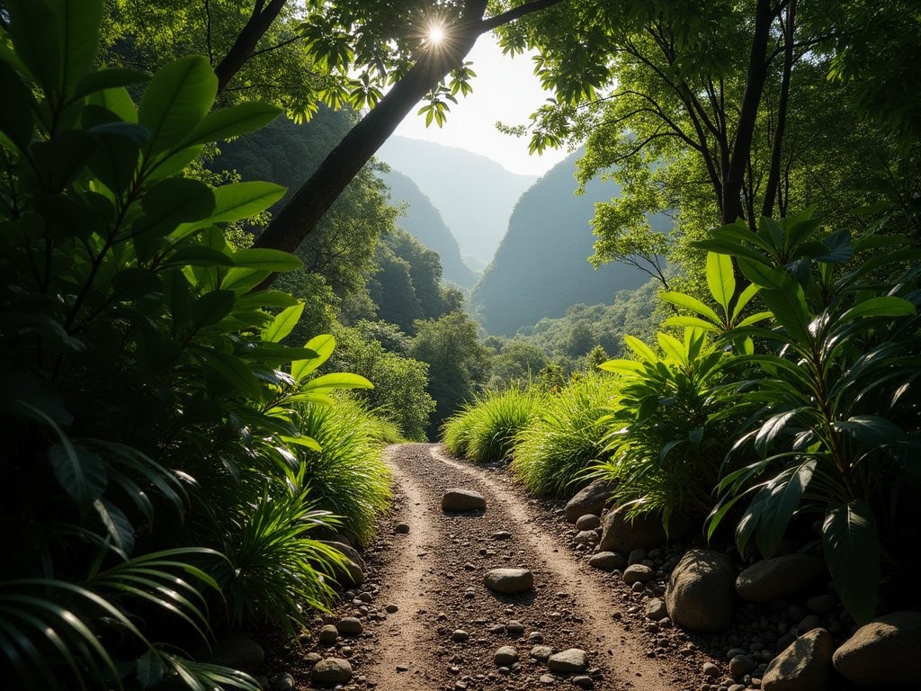 Scenic view from El Toro trail in El Yunque National Forest near Caguas