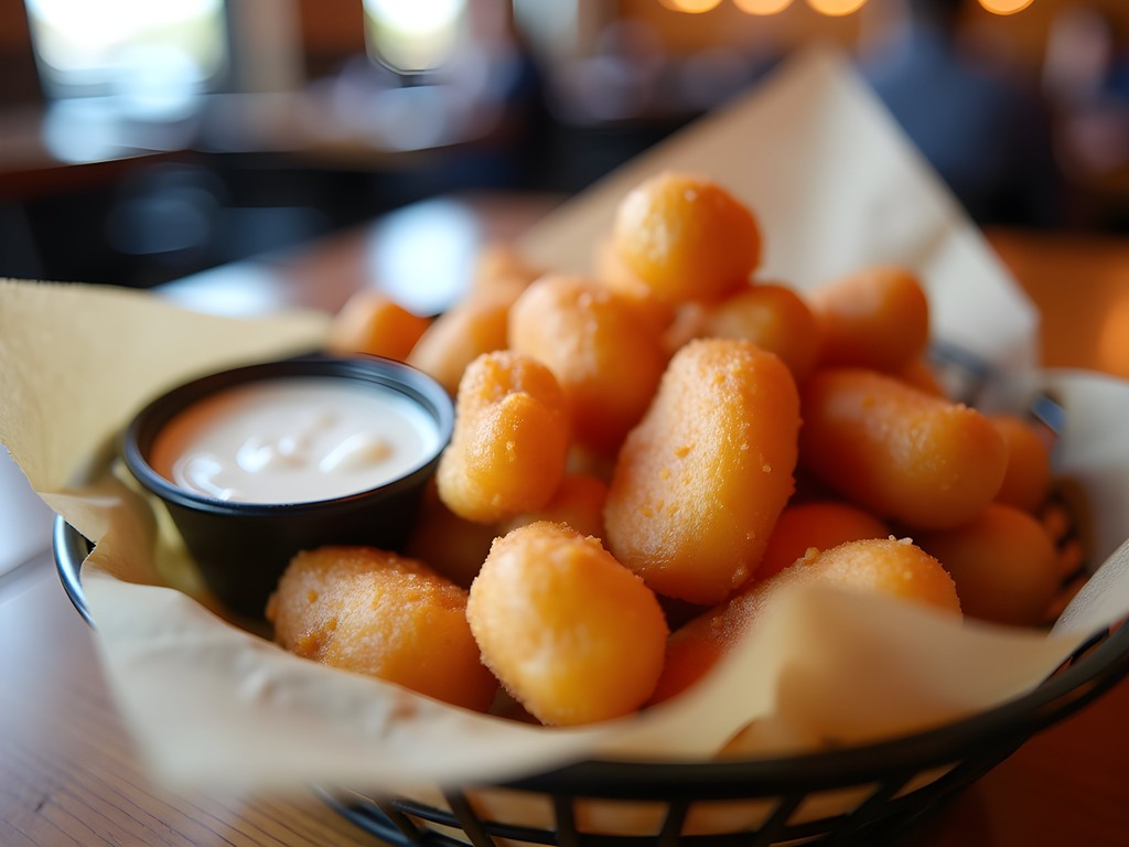 Fresh cheese curds from local Green Bay restaurant