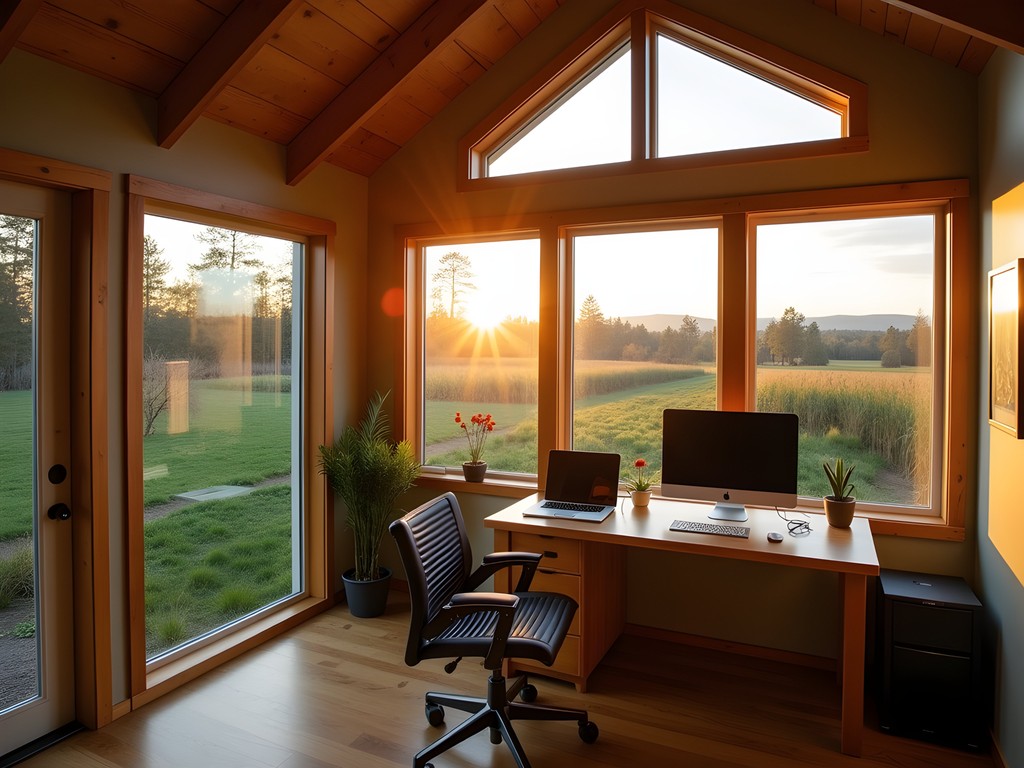 Cozy farm stay cottage accommodation near Hillsboro with tech amenities and rural views