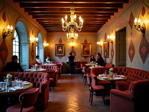 The ornate interior of Ayahuasca Bar in Lima's Barranco district