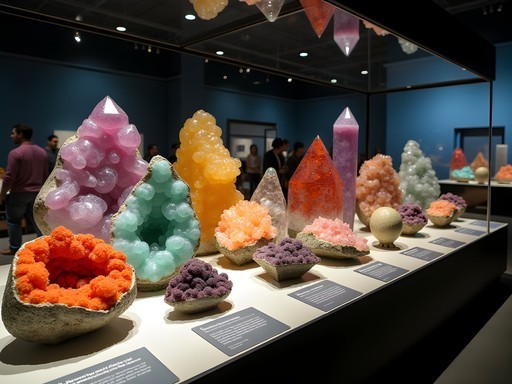 Mineral and gem collection at American Museum of Natural History