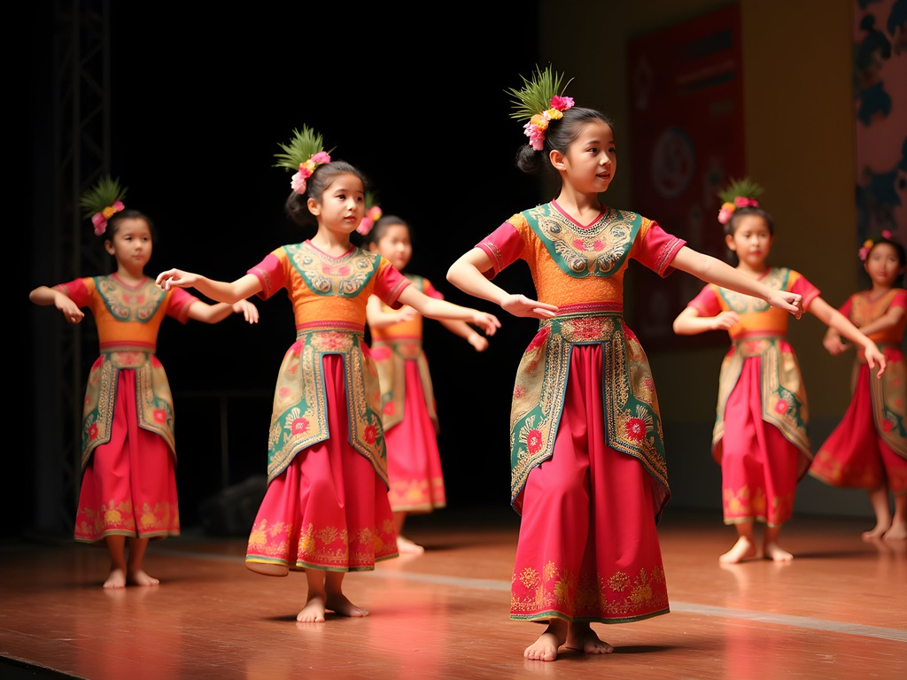 Traditional cultural dance performance at Palawan Heritage Center in Puerto Princesa