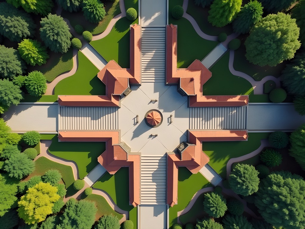 Vyšehrad fortress geometric layout patterns in Prague