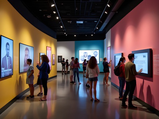 Interactive exhibit at the National Center for Civil and Human Rights in Atlanta